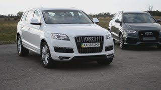 Тест драйв от Коляныча 25 AUDI Q7 Quattro TDI 3 0 Ауди Q7 [upl. by Arabelle370]