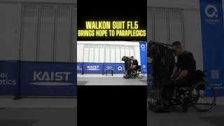 WalkON Suit F15 Brings Hope to Paraplegics [upl. by Atival12]