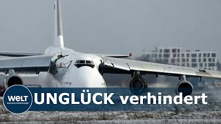 HEIKLE NOTLANDNUNG Russischer Pilot verhindert Flugzeugunglück mit meisterhaften Landemanöver [upl. by Michail]