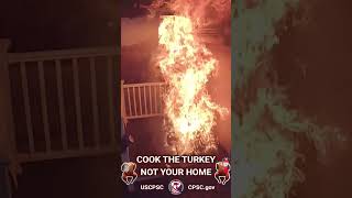 Cook the turkey not your home 2024 [upl. by Annaiel725]