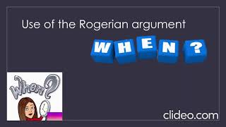 PFBT OPEN LECTURE Rogerian argument [upl. by Eymaj]