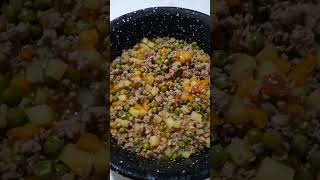 Ground pork easyrecipe trendingshorts [upl. by Nnyrb461]