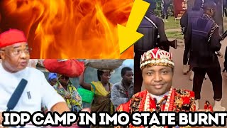 BREAKING ‼️ BIAFRA LIBERATION ARMY BURπT IDP PROPOSED CAMP IN IMO STATE biafra [upl. by Alamap]