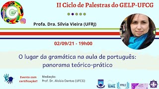 O lugar da gramática na aula de português  acessível em Libras [upl. by Ybok]