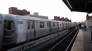 R160 J Express Train Flying by Lorimer Street [upl. by Cilurzo]