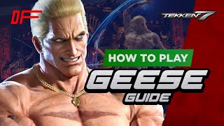 TEKKEN 7  Geese Howard Reveal Trailer  REACTION [upl. by Ordnazil]