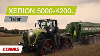 CLAAS XERION 50004200 Trailer [upl. by Larner736]