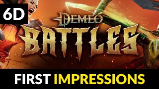 Demeo Battles  PVP Comes to the Dungeon Crawler  Impressions [upl. by Siroved]