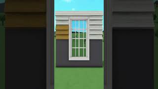 tips to make your bloxburg exterior more realistic🔨 robloxbloxburg roblox bloxburghouse [upl. by Prober]