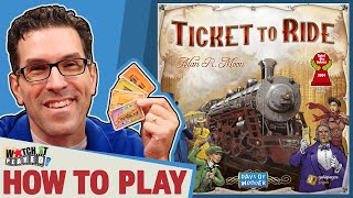 Ticket to Ride  How To Play [upl. by Llerrud201]