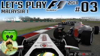 F1 2013 KOOP 03 mit Jay amp Dner  Innen oder außen beim Start  Malaysia 1 [upl. by Je]