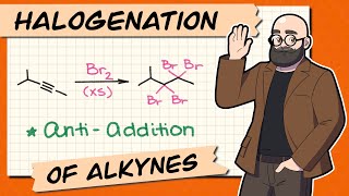 Halogenation of Alkynes [upl. by Dukey]