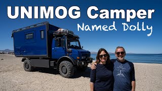 PanAmerican Travelers Give a Tour of a Custom Built Unimog Camper [upl. by Ennad418]