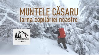 Muntele Căsaru Iarna copilăriei noastre [upl. by Krishnah]