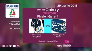 Gara4 Conegliano  Novara  Finale  Highlights  Samsung Galaxy Volley Cup [upl. by Nidorf]