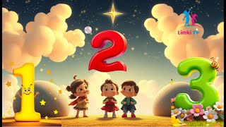 1 2 3 Song  1 2 3 Counting song  1 to 20  Nursey Rhymes  Learn Counting [upl. by Niamor]