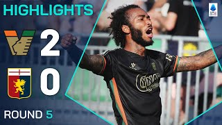 VENEZIAGENOA 20  HIGHLIGHTS  Venezia claim first win of the season  Serie A 202425 [upl. by Hereld]