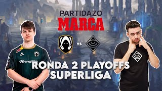 ¡EN DIRECTO SUPERLIGA LEAGUE OF LEGENDS  PLAYOFFS Los Heretics  Guasones [upl. by Ttik]