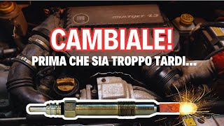 Cambia SUBITO da SOLO le candelette del Fiat 13 Multijet Euro5 e RISPARMIA💸Tutorial PASSO PASSO [upl. by Fisch408]