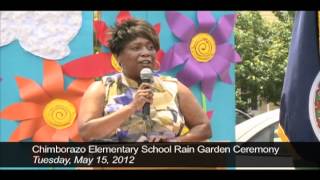 Chimborazo Elementary School Storm Water Rain Garden Ceremony [upl. by Niasuh496]