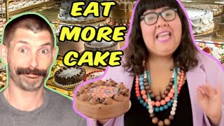 Virgie Tovar MELTS DOWN Over Cake [upl. by Patman]