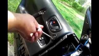 installing q power tweeters in 2000 mitsubishi eclipse part 2 of 4 [upl. by Kepner228]