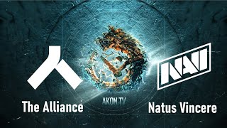 ДОТА 2 RU Alliance vs NAVI bo3 PGL Wallachia S2 Group Stage Table [upl. by Fenton]