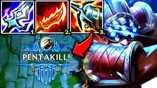 MASTER YI TOP IS LITERALLY A 1V9 PENTA KILL MACHINE AWESOME  S14 Master Yi TOP Gameplay Guide [upl. by Unity]