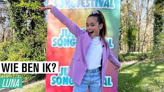 13 WIE BEN IK  LUNA 🎉  JUNIOR SONGFESTIVAL 2022 🇳🇱 [upl. by Ahsikyw]