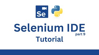 Export Selenium IDE tests to Python and Pytest Run Selenium tests from terminal [upl. by Erreit871]