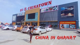 Is Chinatown in Ghana Newly built China shopping center Shocking [upl. by Scrogan]