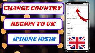 how to change country region on iphone united kingdomiphone country region change united kingdom [upl. by Mehsah669]