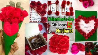 5 DIYValentines Day Gift for Boyfriend  Beautiful Handmade Gift idea  Handmade Cards  Tutorial💖 [upl. by Anyotal]