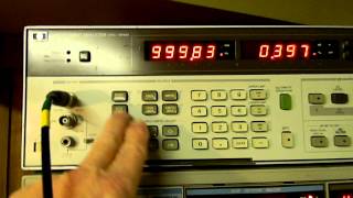 Second Video On The Hewlett Packard HP 8903AB Audio Analyzer [upl. by Salamone]