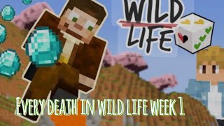 Every death in wild life week 1 [upl. by Sherrer47]