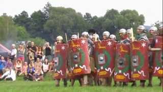 Dymarki Świętokrzyskie 2012  Roman legions in battle [upl. by Edna]