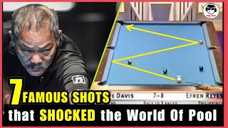 Efren Bata Reyes 7 Famous Shots That SHOCKED the World Of Pool [upl. by Georgeanna246]