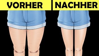 3 Übungen Für Schlanke Beine Schnell Oberschenkelfett Abnehmen [upl. by Emmi]