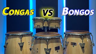 Congas vs Bongos  Whats the Difference [upl. by Ayocal]