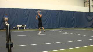 Patrik Antonius  Tennis Serve [upl. by Amron]