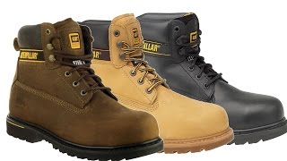 Caterpillar Holton S3 Work Boots  North Sea Workwear [upl. by Aleahcim]