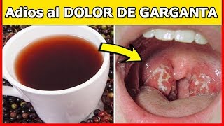 En 2 Horas el Dolor de GARGANTA y su infección desaparecerán con este Potente Remedio Casero [upl. by Adian]