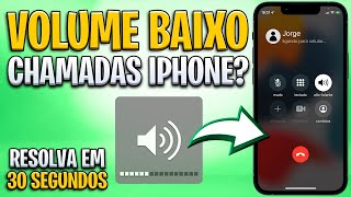 Como Corrigir o iPhone com Volume Baixo nas ChamadasAplicável a iOS17iOS 18 [upl. by Broddy928]