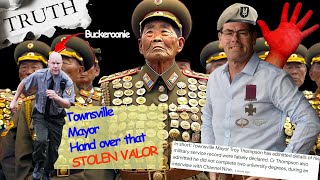 Military Stolen Valor Troy Thompson Mayor of Townsville Cant Make it Up but he could lol [upl. by Tak]