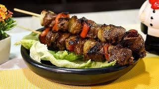 Las mejores brochetas de carne [upl. by Ayota]