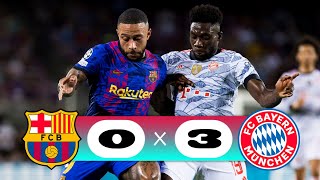 Barcelona vs Bayern Munich 03 Highlights amp Goals  UCL 20212022 [upl. by Ytissac]