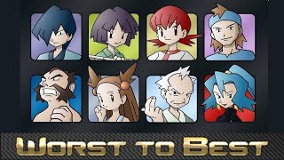 Worst to Best Pokémon Johto Gym Leaders [upl. by Nobile]