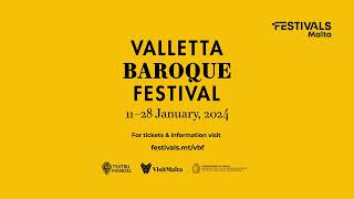 Valletta Baroque Festival 2024  1128th January 2024 [upl. by Ymmot]