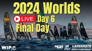 LIVESTREAM  Day 6 Medal Race  49er amp 49erFX Skiff World Championships [upl. by Mota875]