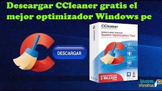 Ccleaner Portable 100 funcional [upl. by Kinch924]